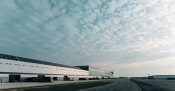 Gigafactory de batteries électriques Gotion en construction à Kénitra, Maroc