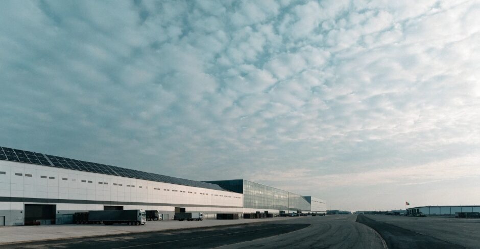 Gigafactory de batteries électriques Gotion en construction à Kénitra, Maroc